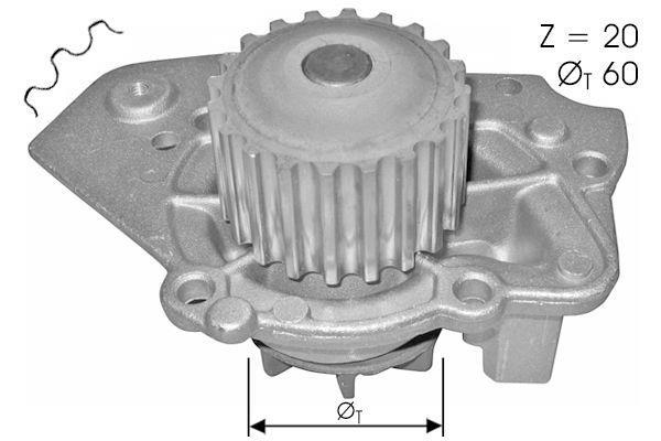 Pompe à eau DOLZ ref. T136