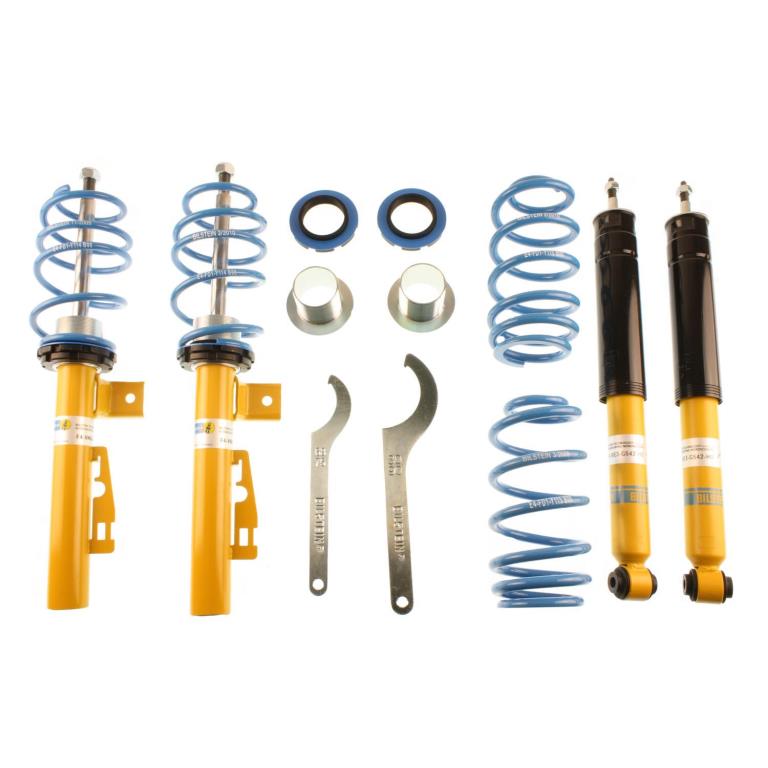 Jeu de 4 amortisseurs + ressorts (Kit suspension) BILSTEIN ref. 47-165403
