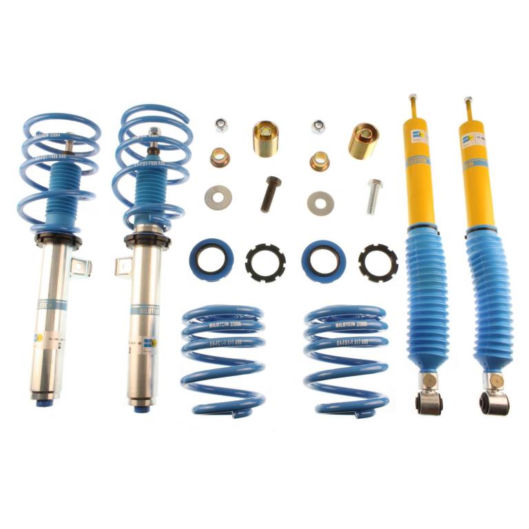 Jeu de 4 amortisseurs + ressorts (Kit suspension) BILSTEIN ref. 48-104739