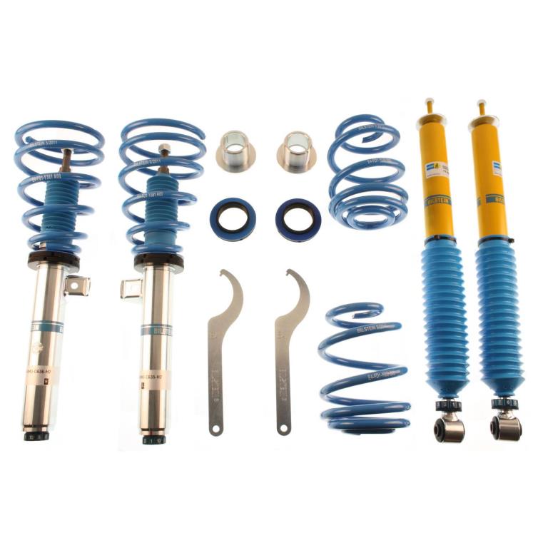 Jeu de 4 amortisseurs + ressorts (Kit suspension) BILSTEIN ref. 48-126380