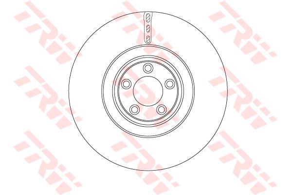 Disques de frein TRW ref. DF6651S