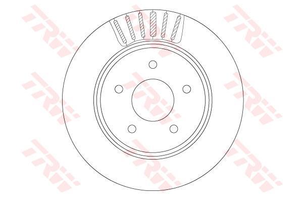 Disques de frein TRW ref. DF6789