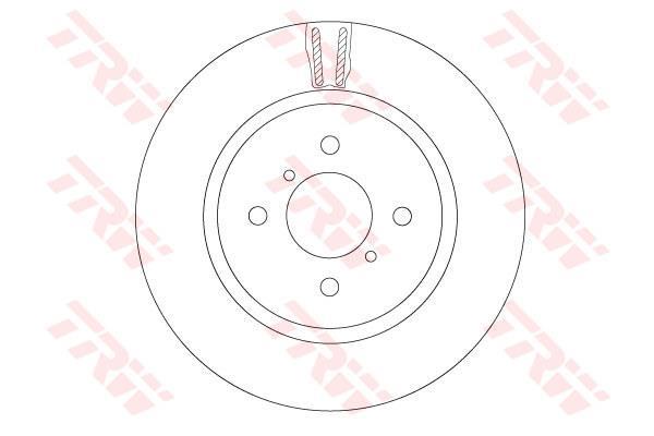 Disques de frein TRW ref. DF6912