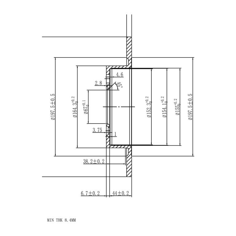 Discos de freno VAICO ref. V20-40040