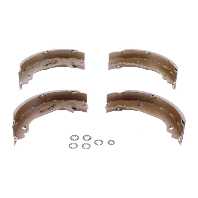 Jeu de 4 mâchoires de frein (Garniture de frein à tambour) VAICO V46-0166