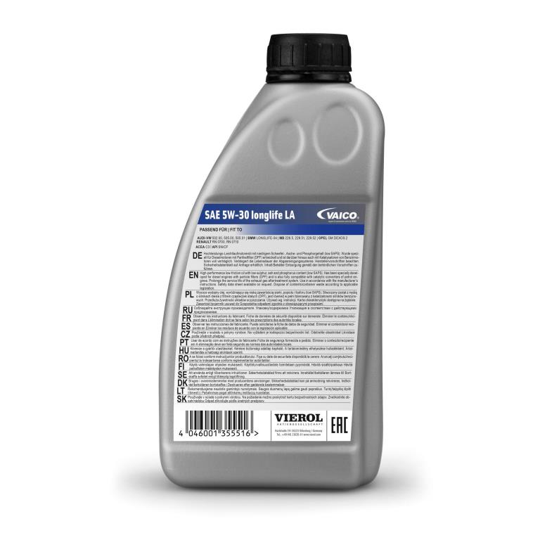 Huile moteur VAICO ref. V60-0082