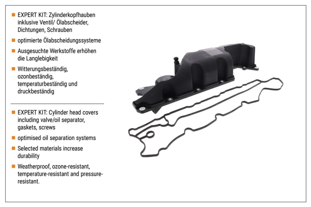 Couvercle de culasse VAICO ref. V95-0400