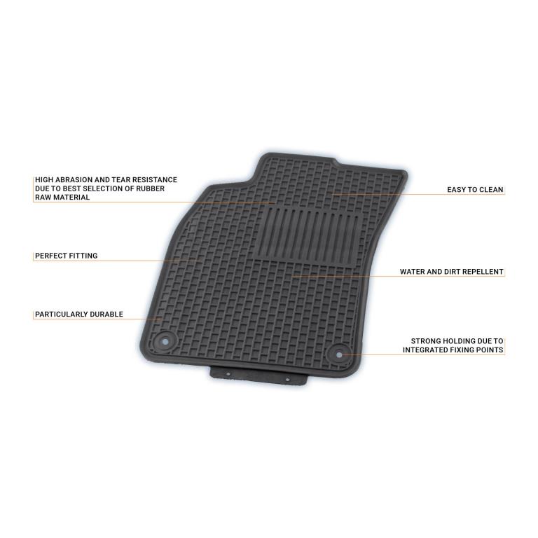 Tapis de sol sur mesure (Tapis de voiture) VAICO ref. V95-0631