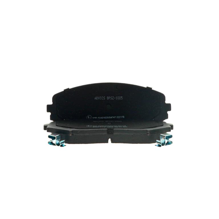 Jeu de 4 plaquettes de frein AISIN ref. BPSZ-1005