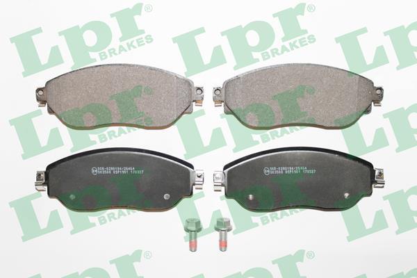 Jeu de 4 plaquettes de frein LPR ref. 05P1901