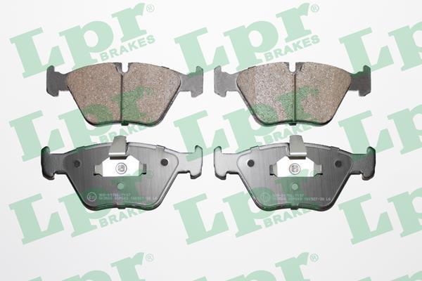 Jeu de 4 plaquettes de frein LPR ref. 05P649