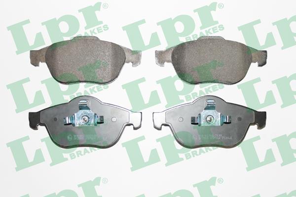 Jeu de 4 plaquettes de frein LPR ref. 05P864