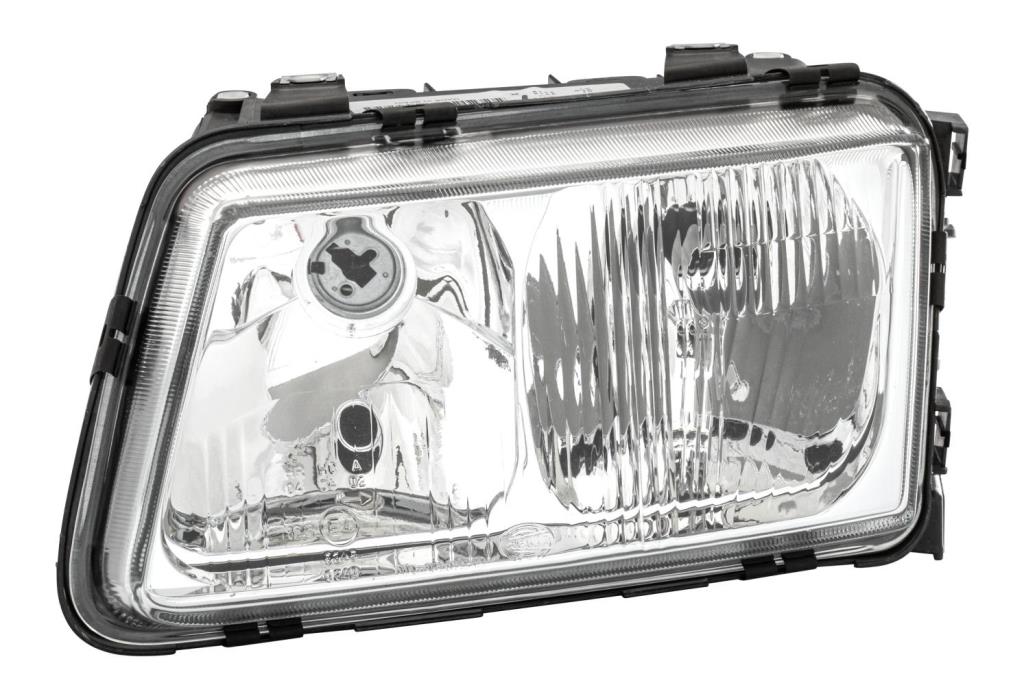 HELLA Halogen Hauptscheinwerfer 1AF 963 030-291 - Für Rechtsverkehr, Vorne Links (ECE)
