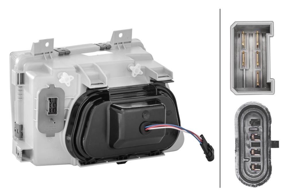 Phare avant (Projecteur principal) HELLA ref. 1AH 007 774-011