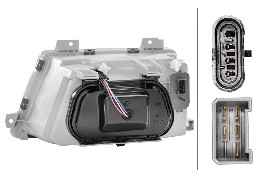 Phare avant (Projecteur principal) HELLA ref. 1AH 007 774-021