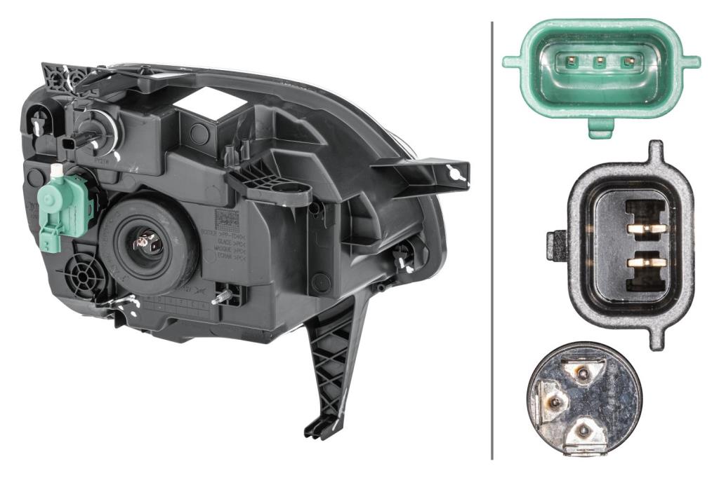 Farol principal HELLA ref. 1ED 011 561-011
