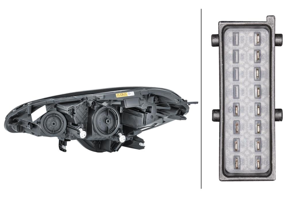 Phare avant (Projecteur principal) HELLA 1EF 011 830-101