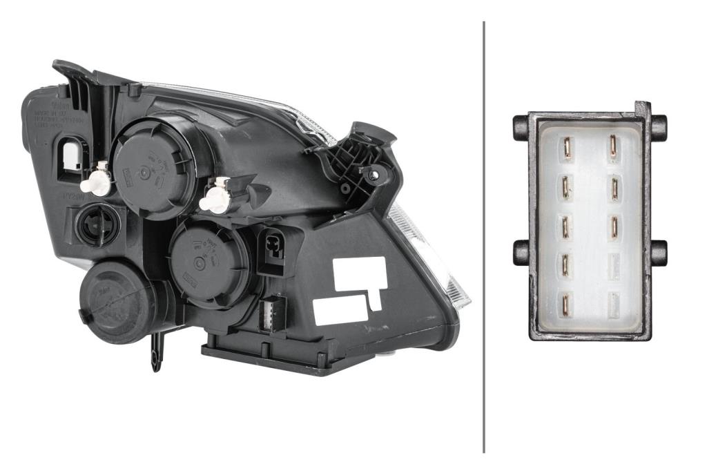 Phare avant (Projecteur principal) HELLA ref. 1EE 354 535-011