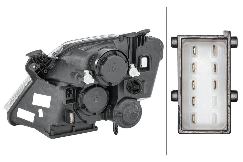Phare avant (Projecteur principal) HELLA ref. 1EE 354 535-021