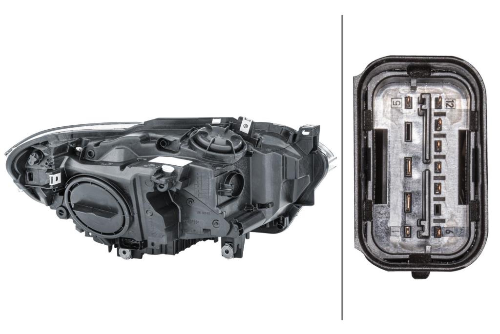 Phare avant (Projecteur principal) HELLA ref. 1EG 010 741-071