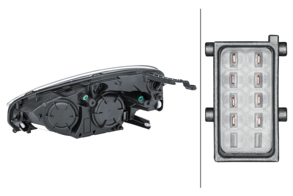 Farol principal HELLA ref. 1EH 354 811-021