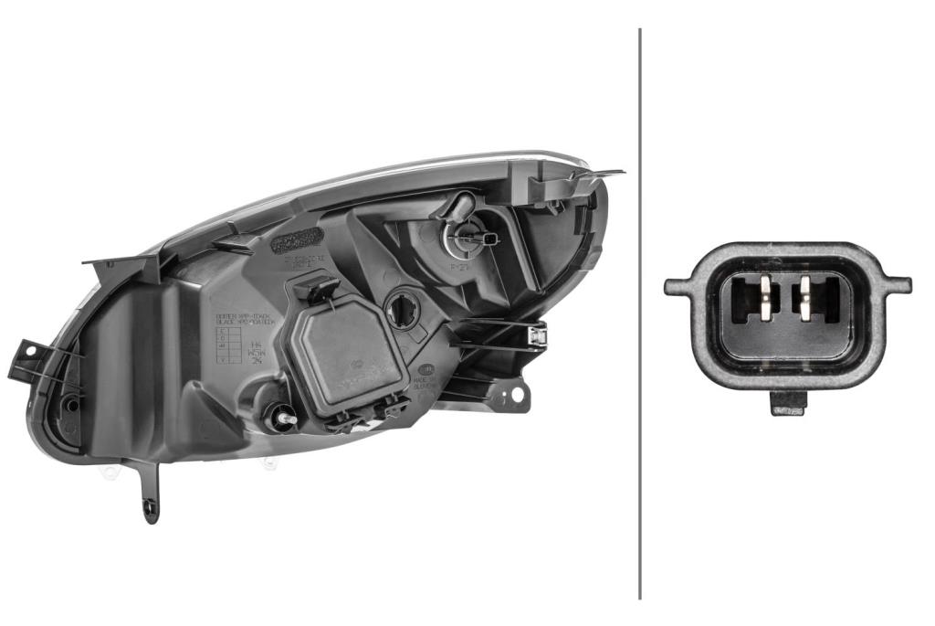 Phare avant (Projecteur principal) HELLA ref. 1E7 271 510-321