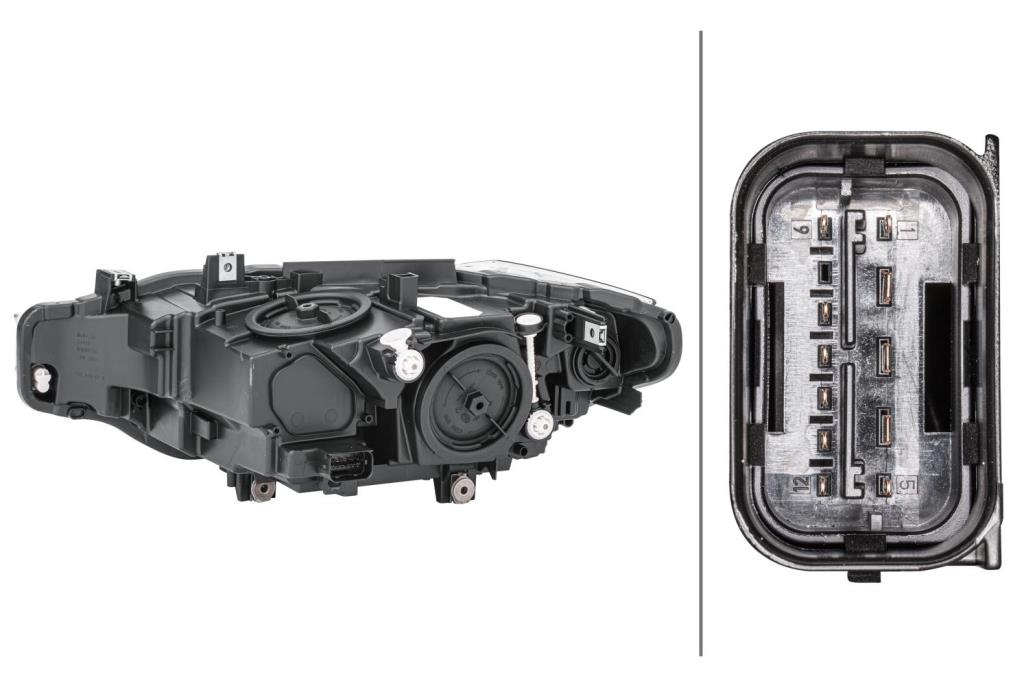 Phare avant (Projecteur principal) HELLA 1EG 012 101-921