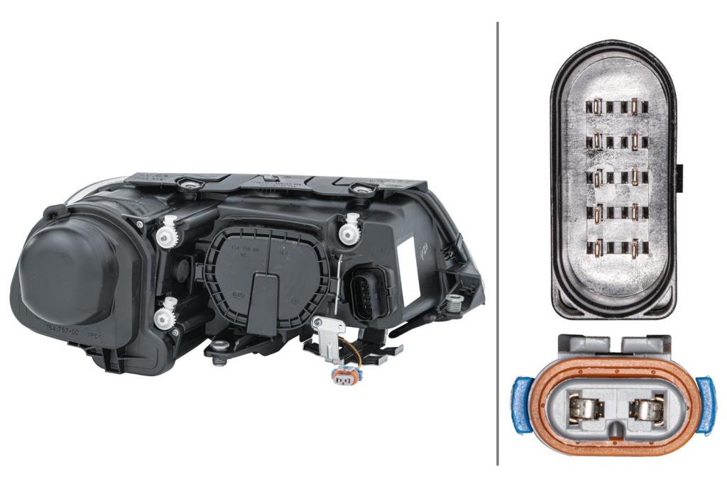 Phare avant (Projecteur principal) HELLA ref. 1EL 008 340-071