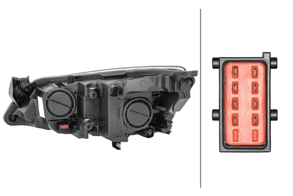 Farol principal HELLA ref. 1EG 010 011-361
