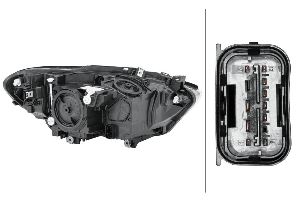 Phare avant (Projecteur principal) HELLA ref. 1EG 011 919-411
