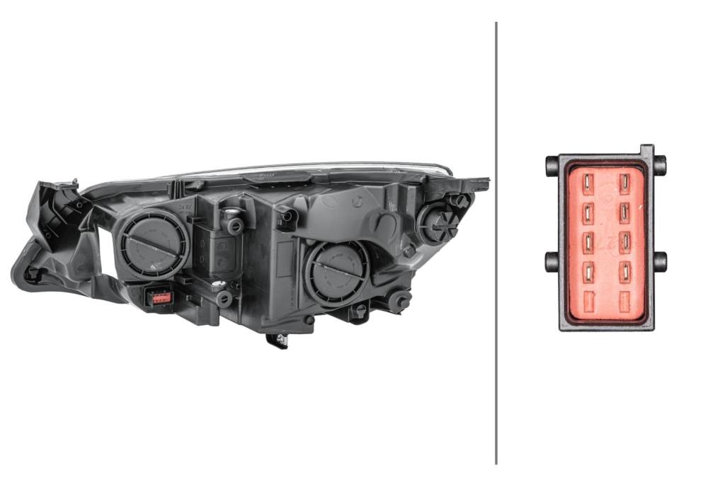 Faro principal HELLA ref. 1EG 010 011-621