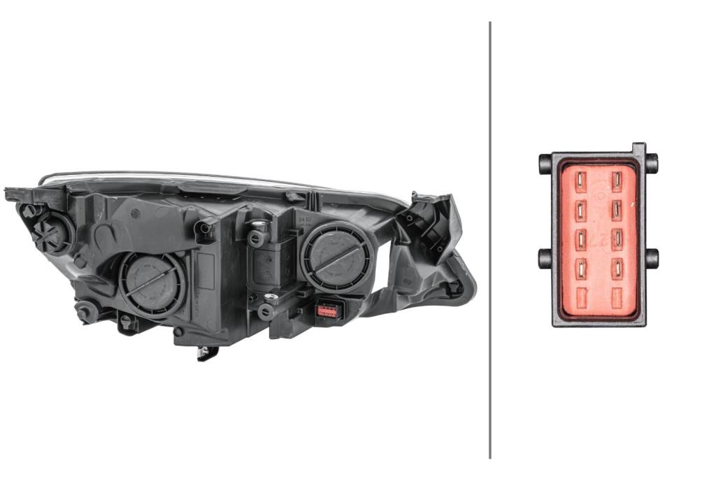 Phare avant (Projecteur principal) HELLA ref. 1EG 010 011-671