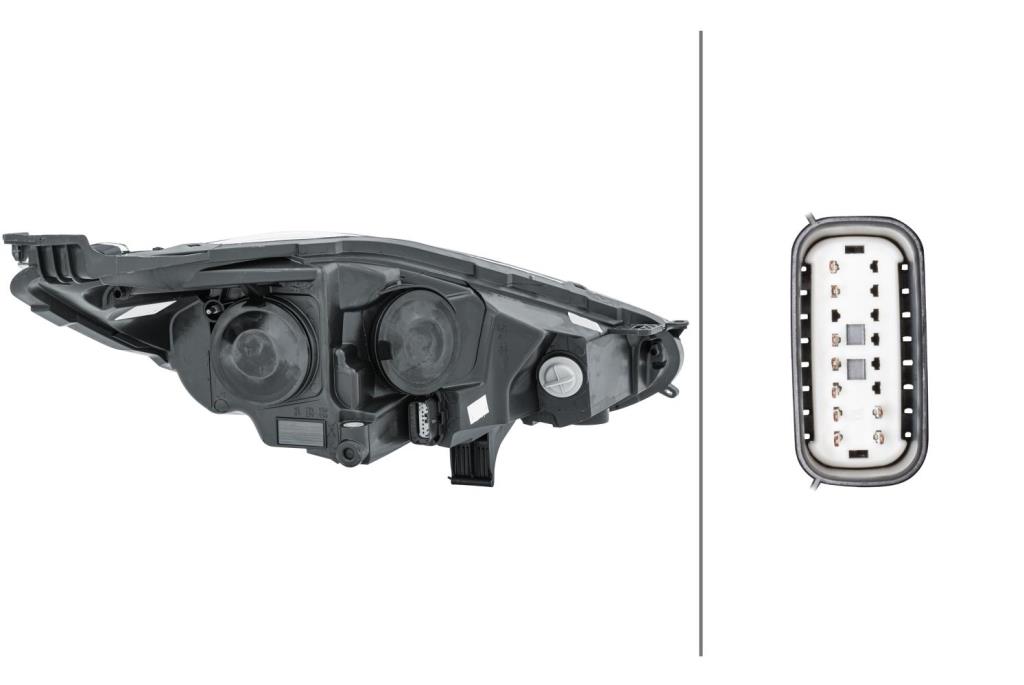 Farol principal HELLA ref. 1EL 354 803-051