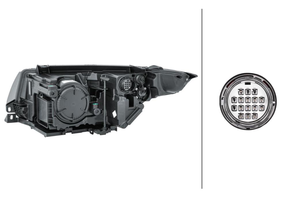 Phare avant (Projecteur principal) HELLA ref. 1EL 354 806-101