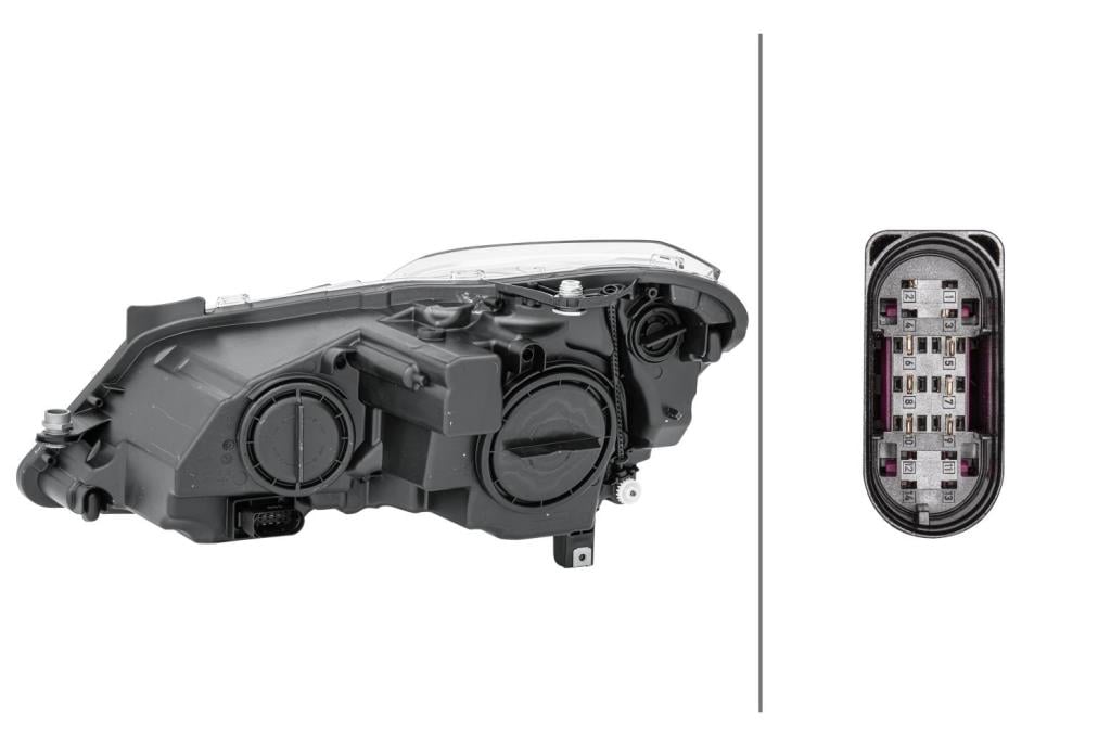 Phare avant (Projecteur principal) HELLA 1EL 009 647-921