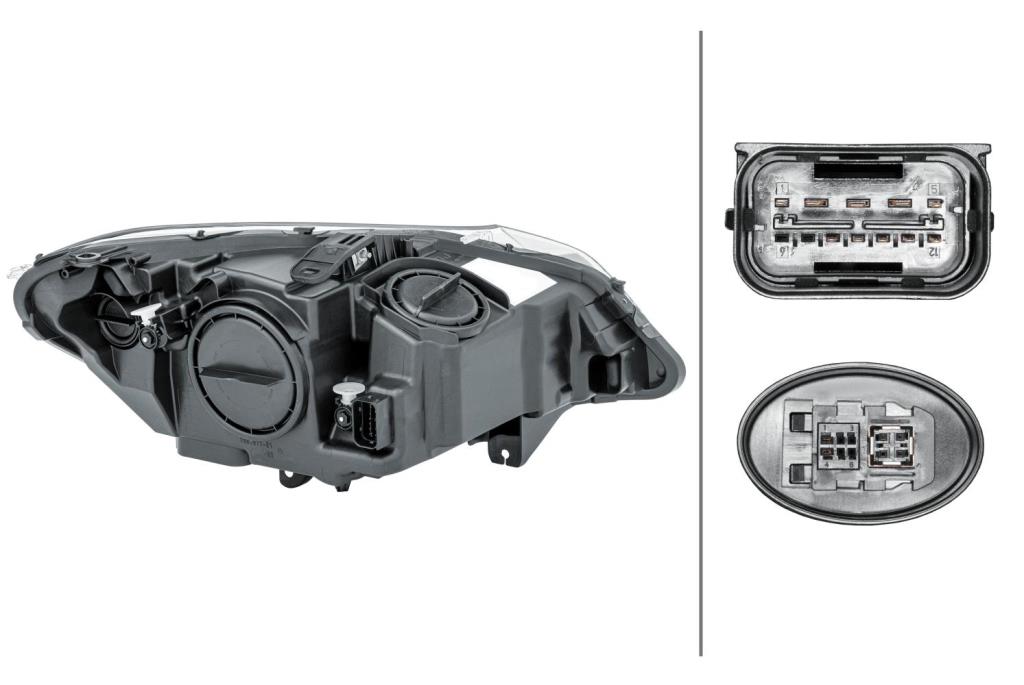 Phare avant (Projecteur principal) HELLA ref. 1EL 009 933-411