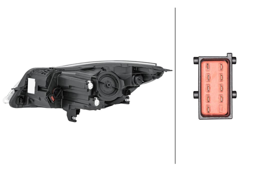 Phare avant (Projecteur principal) HELLA ref. 1EL 011 165-721