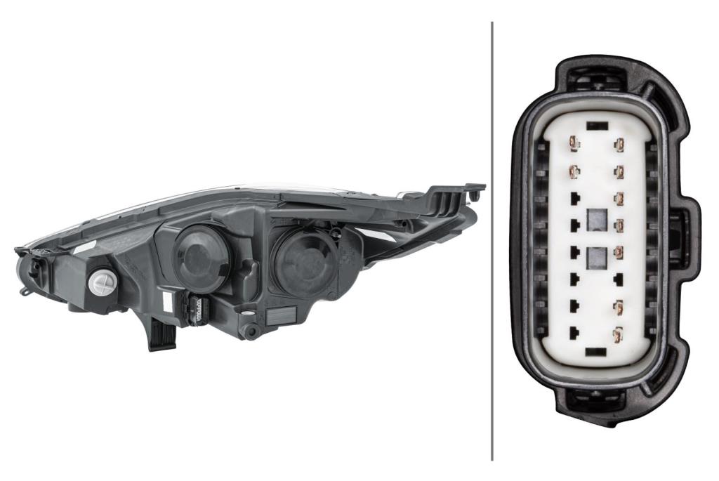 Phare avant (Projecteur principal) HELLA ref. 1EL 354 803-061
