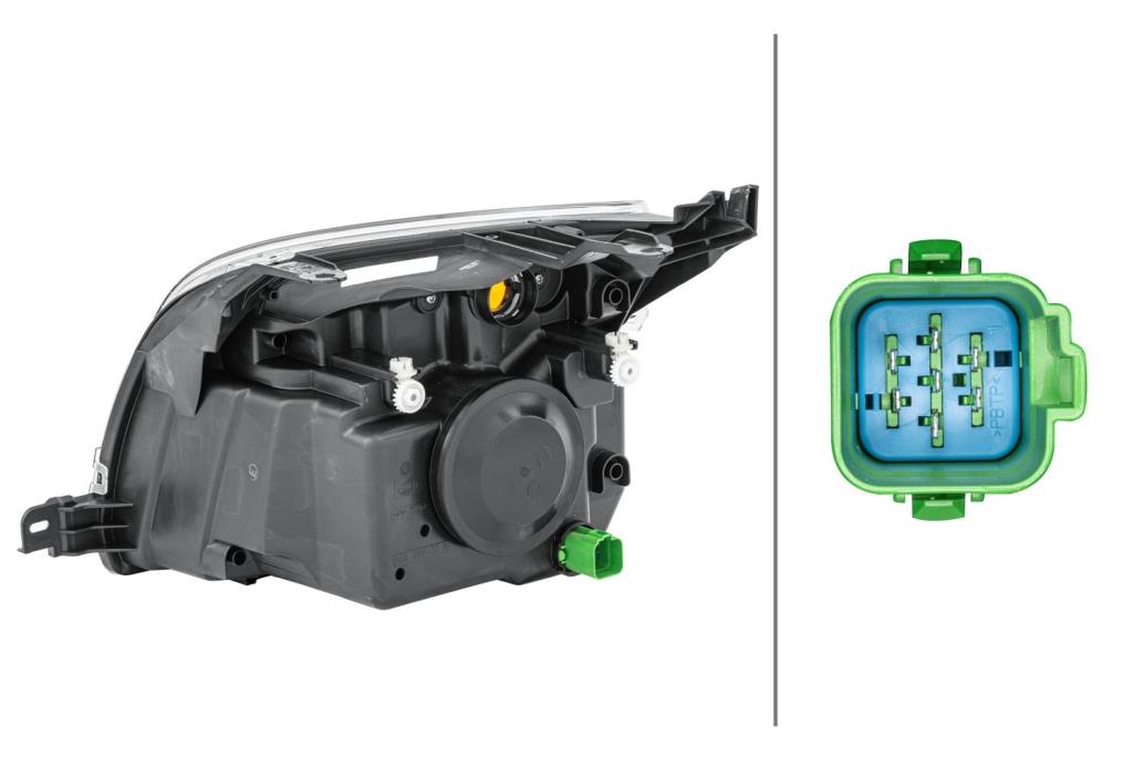 Phare avant (Projecteur principal) HELLA 1LD 247 026-281