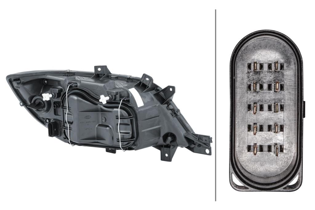 Farol principal HELLA ref. 1LH 246 047-071