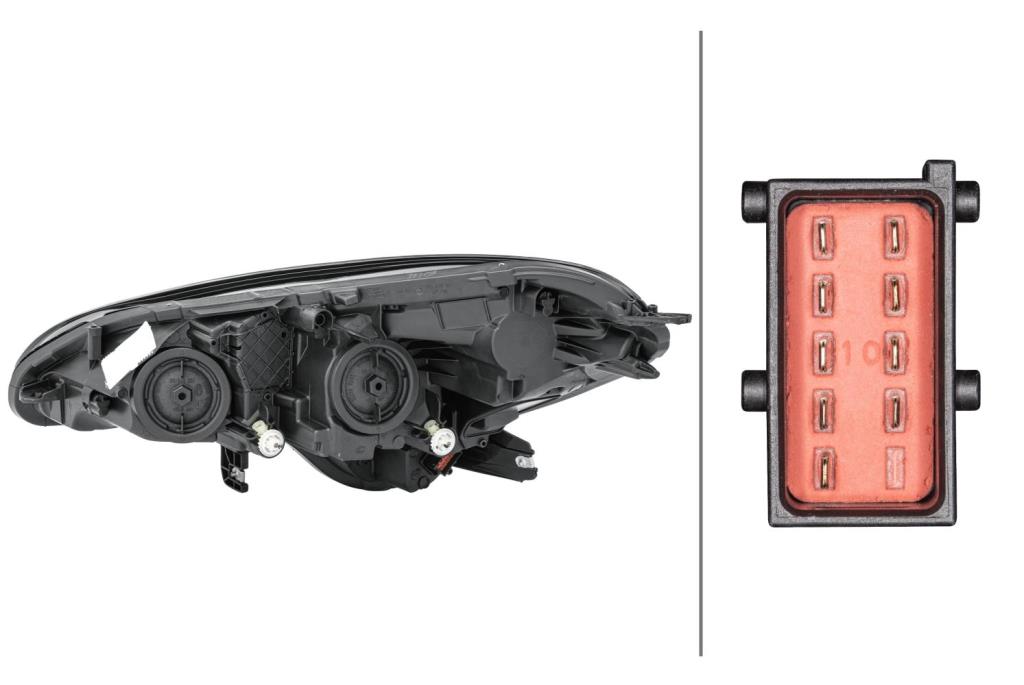 Phare avant (Projecteur principal) HELLA ref. 1LF 011 830-081