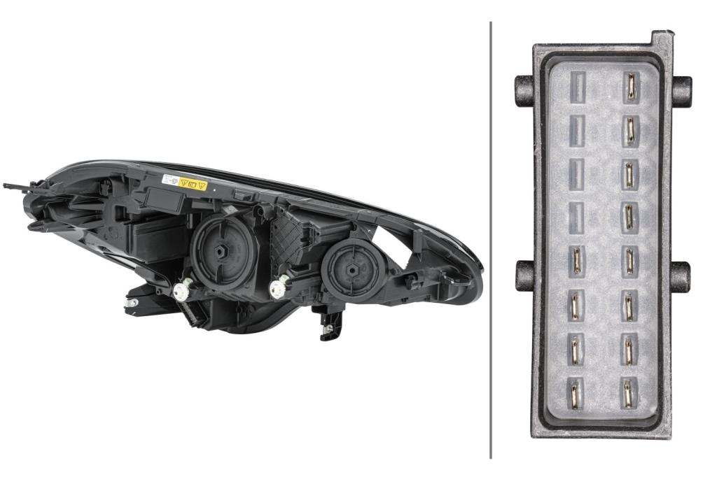 Phare avant (Projecteur principal) HELLA ref. 1LF 011 830-111