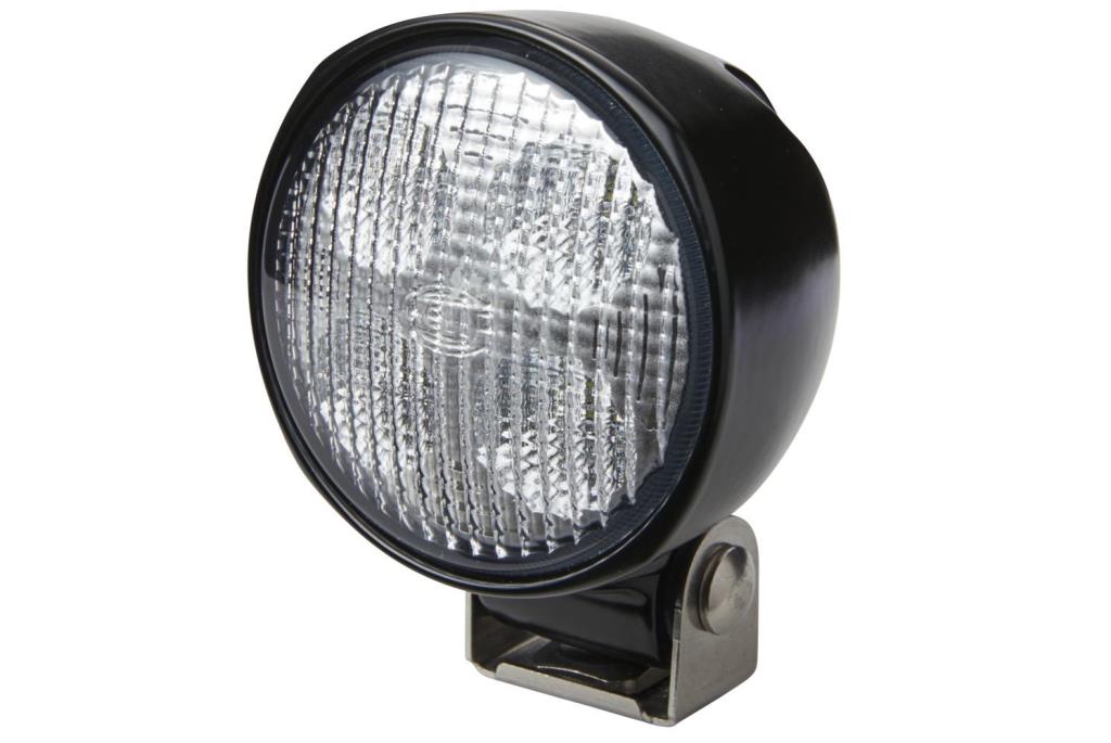 Projecteur De Travail Halogène HELLA Mega Beam H3 - 12V/24V, Montage Encastré/à Vis, Réflecteur Aluminium