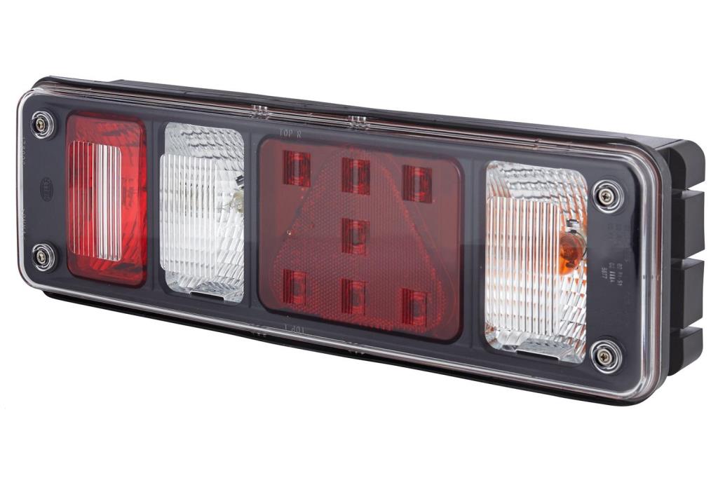 HELLA Faro Posteriore Destro 2VP 354 805-021 | Con Lampadine ECE/CCC | Per Veicoli Circolazione Destra