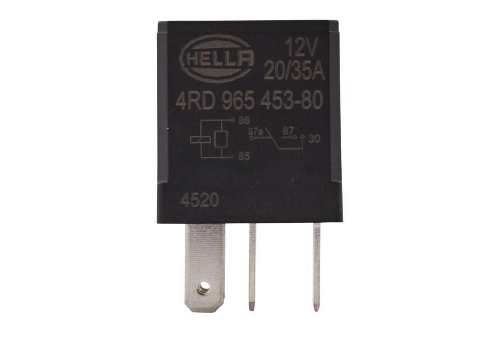 Relais de projecteur antibrouillard HELLA ref. 4RD 965 453-801