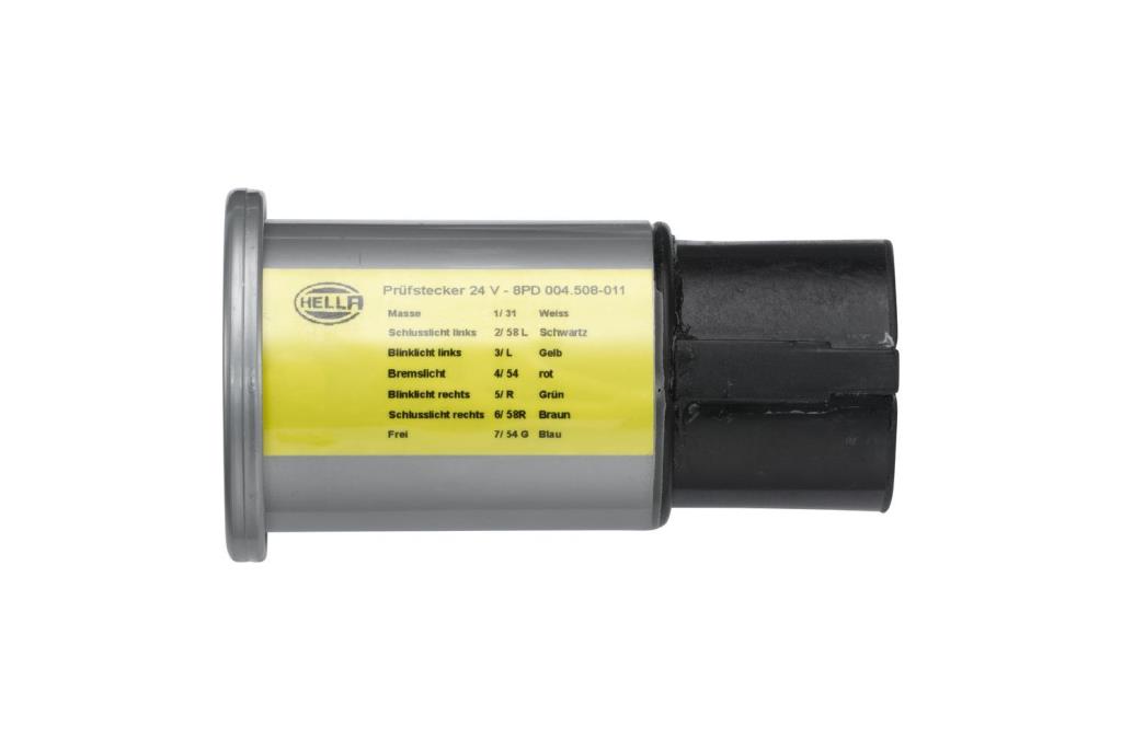 Prise attelage et remorque (Fiche attelage) HELLA ref. 8PD 004 508-011