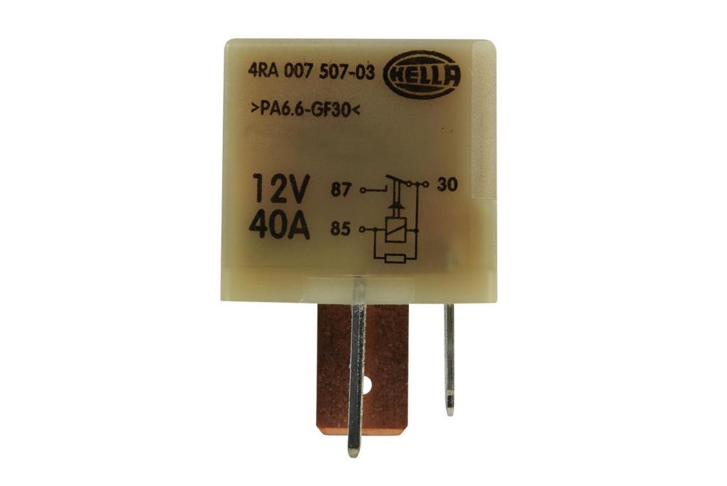 Temporisateur de préchauffage (Relais de préchauffage) HELLA 4RA 007 507-031