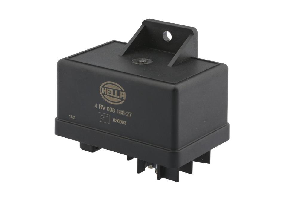 HELLA 4RV 008 188-581 Centralina Riscaldatore Per Candele - 12V, 10A, Per Mercedes Benz Classe M W163, 5/6 Cilindri
