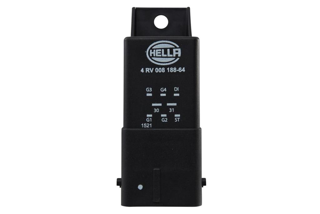 Temporisateur de préchauffage (Relais de préchauffage) HELLA 4RV 008 188-641
