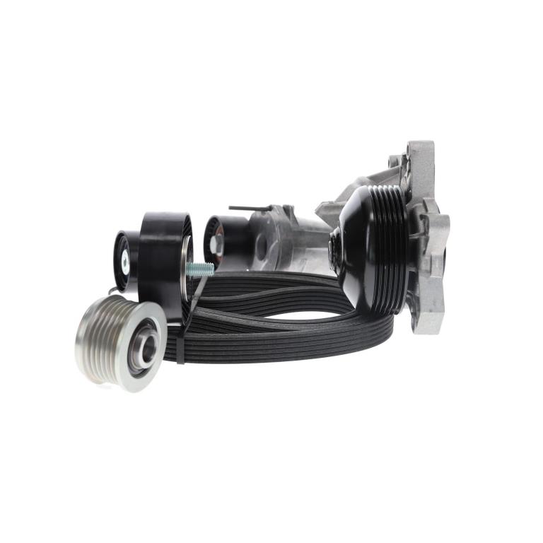 Pompe à eau+Jeu de courroie trapézoïdale à nervures (Pompe à eau et courroie accessoires) Schaeffler INA 529 0014 30
